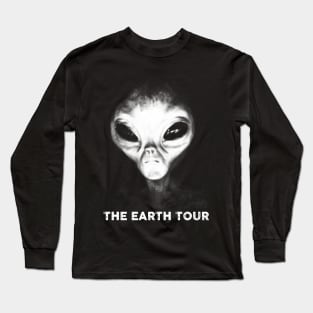 the earth tour alien Long Sleeve T-Shirt